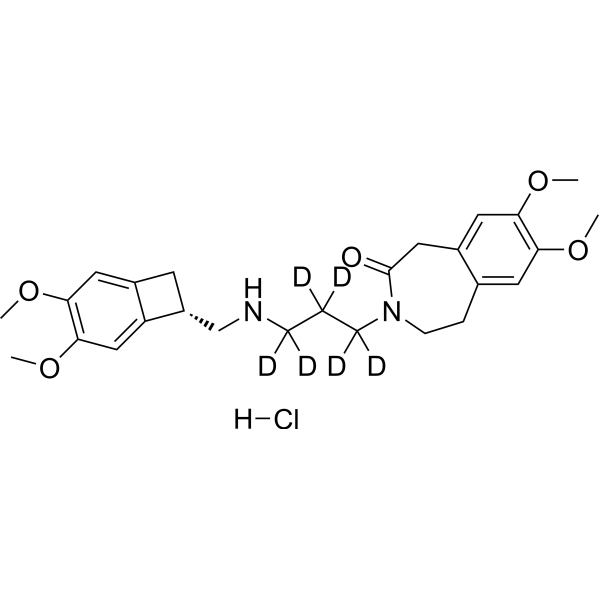 N-Demethy Ivabradine-d6 hydrochloride (S-18982-d6 (hydrochloride)) 1346600-74-5